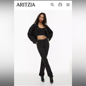 Aritzia  “the 90’s arlo stacked trouser jean”